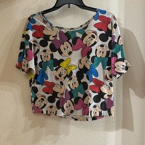 Disney Multicolor Minnie Top